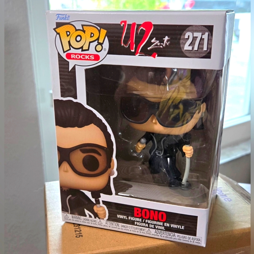 U2 Bono ZooTV 271 Funko POP Rocks Vinyl Figure